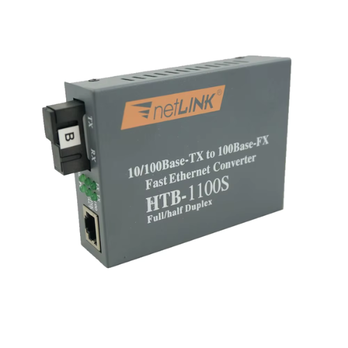 NETLINK HTB-1100S 10/100M Fiber Optic Media Converter
