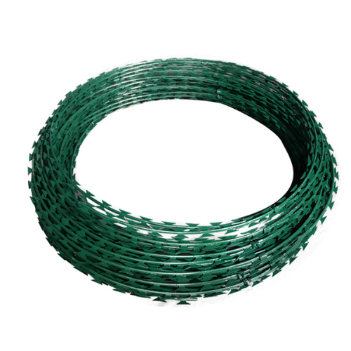 Green Electric Fence Razor Wire