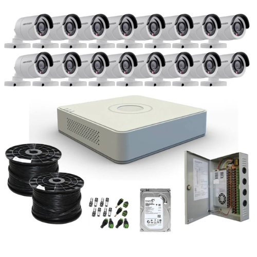 HIKVISION 16 Channel CCTV Full Kit