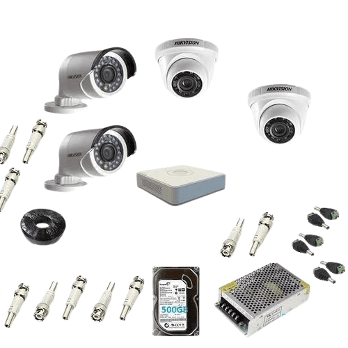 Hikvision 4 Channel CCTV Full Kit
