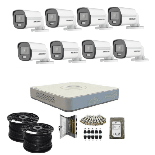 Hikvision 8 Channel CCTV Full Kit
