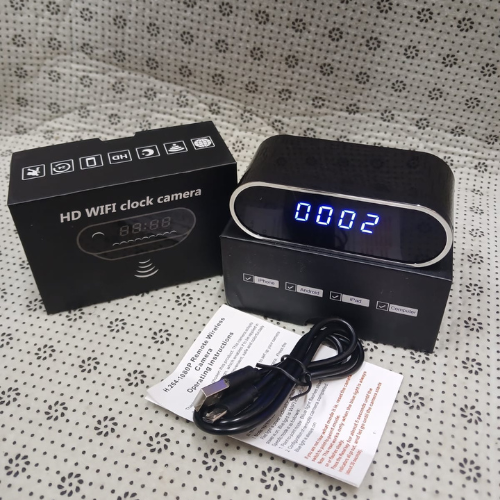 Digital WiFi Clock Camera