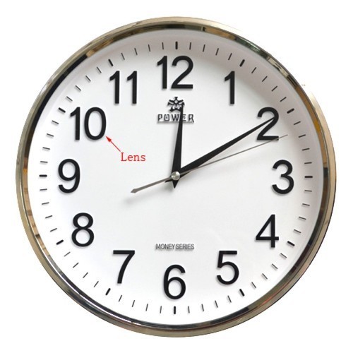 Spy WIFI Wall Clock Camera